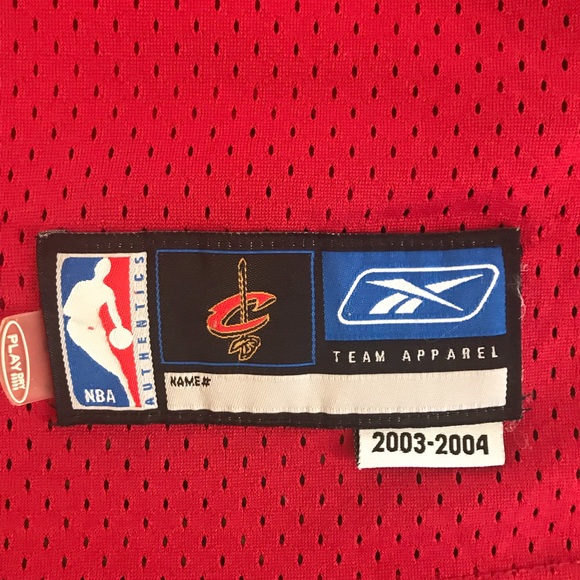 Lebron James rookie season road jersey! 2003-2004 - Picture 6 of 7